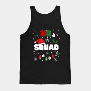 HR Squad Festive Christmas Human Resource Office Cute Tank Top